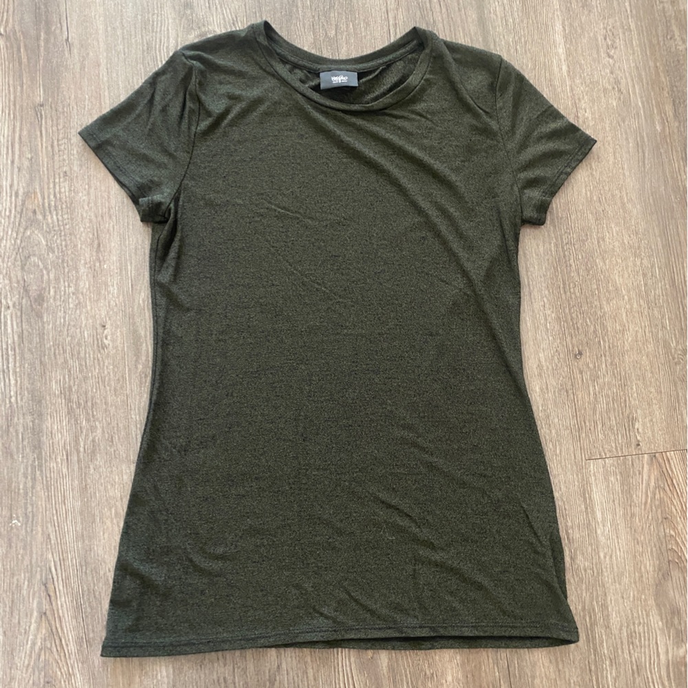 Mossimo Women’s Short Sleeve Tee • Forest Green• Small •
